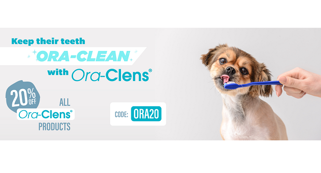 20% Off Ora-Clens Pet Dental Products - EntirelyPets Pharmacy