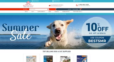 Summer Sale at BestVetCare: 10% OFF Sitewide!