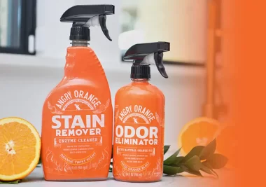 $5 Off First Order at Angry Orange - Powerful Pet Odor Eliminators