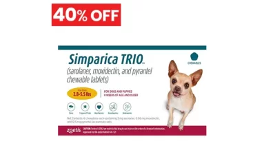 Simparica Chewables for Dogs - 45% OFF + Extra 12% Discount